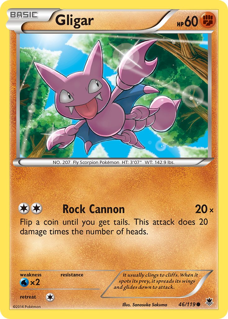 Gligar 46/119 Common - MissingNo.