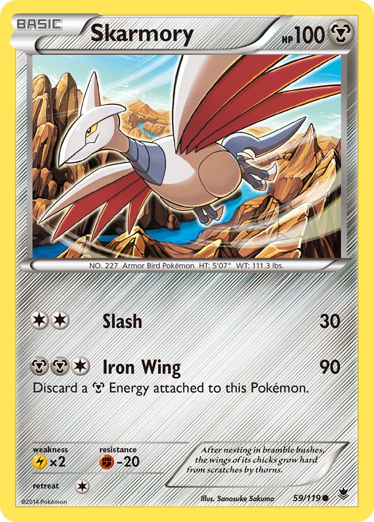 Skarmory 59/119 Common - MissingNo.