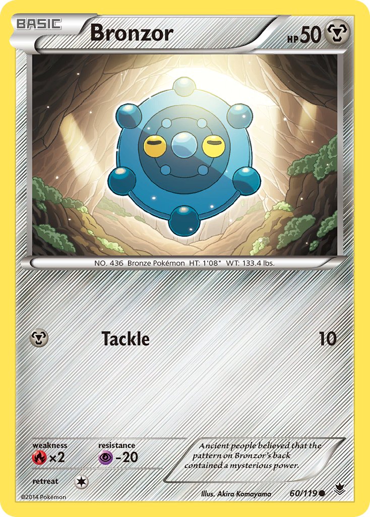Bronzor 60/119 Reverse Common - MissingNo.