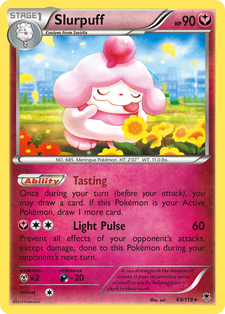 Slurpuff 69/119 Holo Rare - MissingNo.