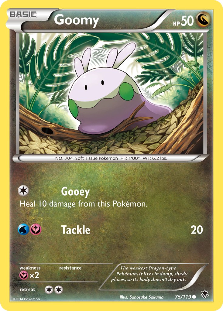 Goomy 75/119 Common - MissingNo.