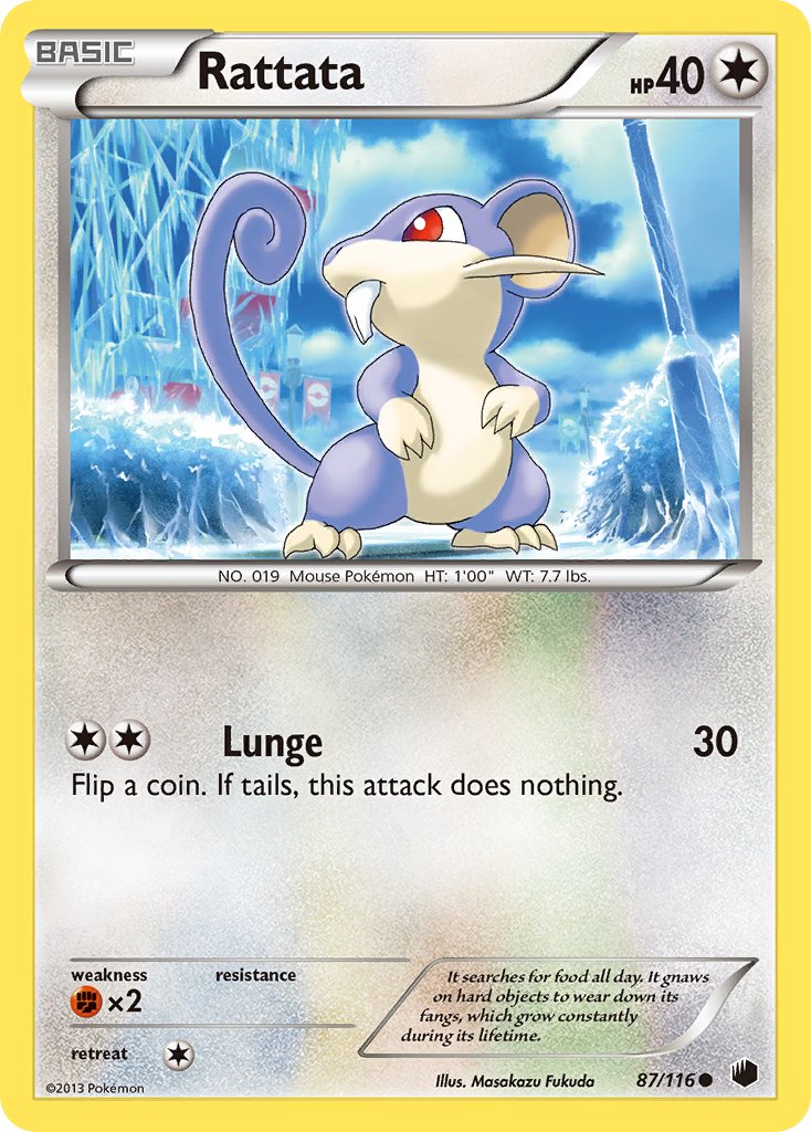 Rattata 87/116 Common - MissingNo.