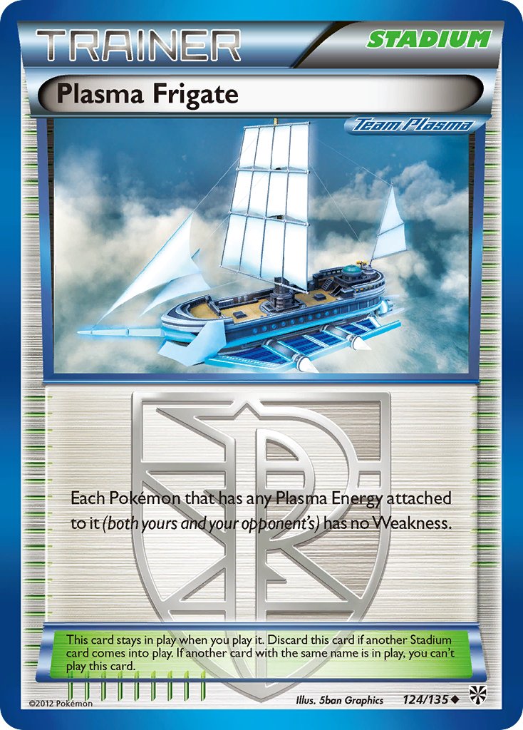 Plasma Frigate 124/135 Uncommon - MissingNo.