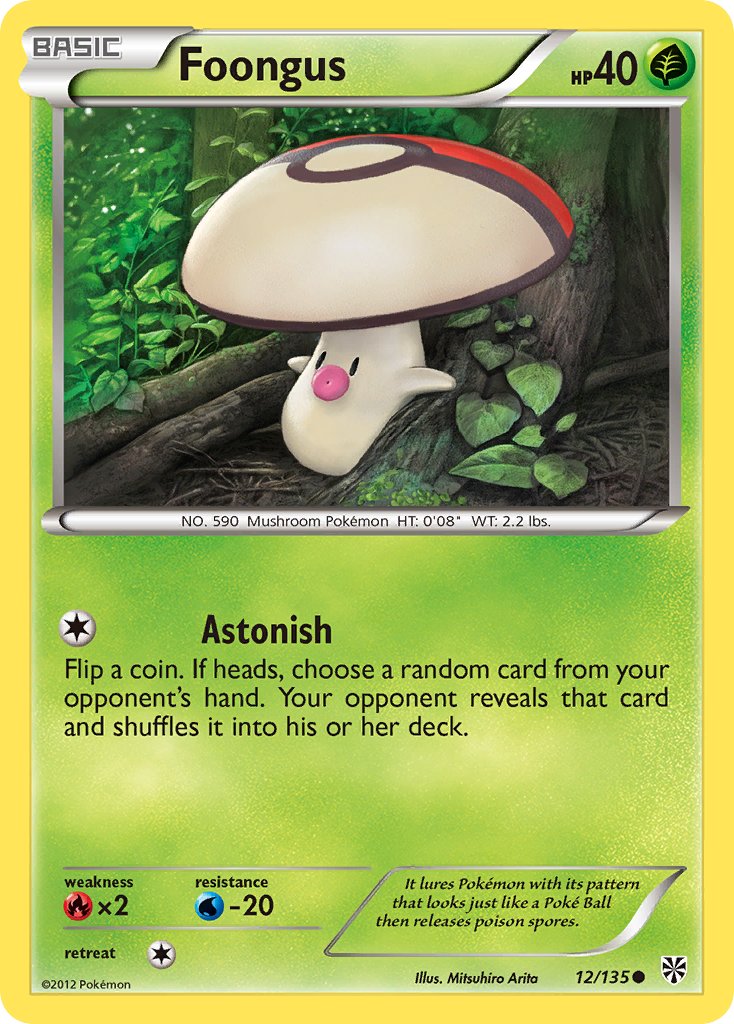 Foongus 12/135 Reverse Common - MissingNo.