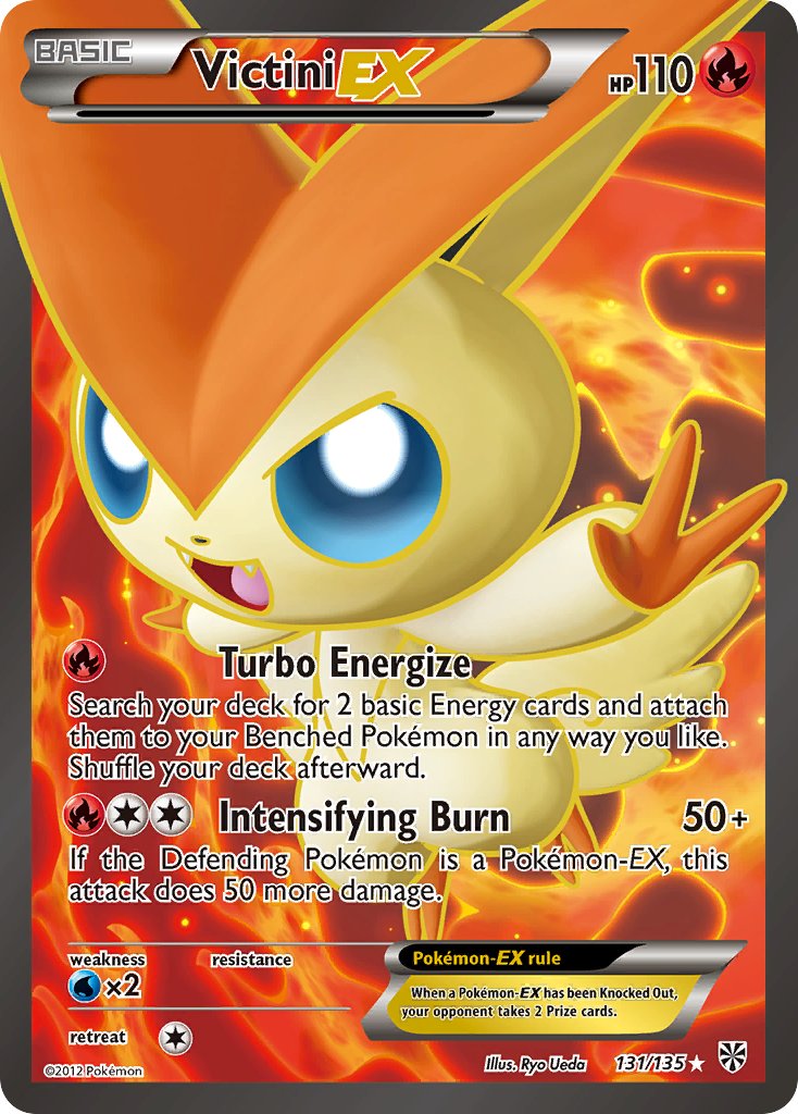 Victini EX 131/135 Holo Ultra Rare EX - MissingNo.