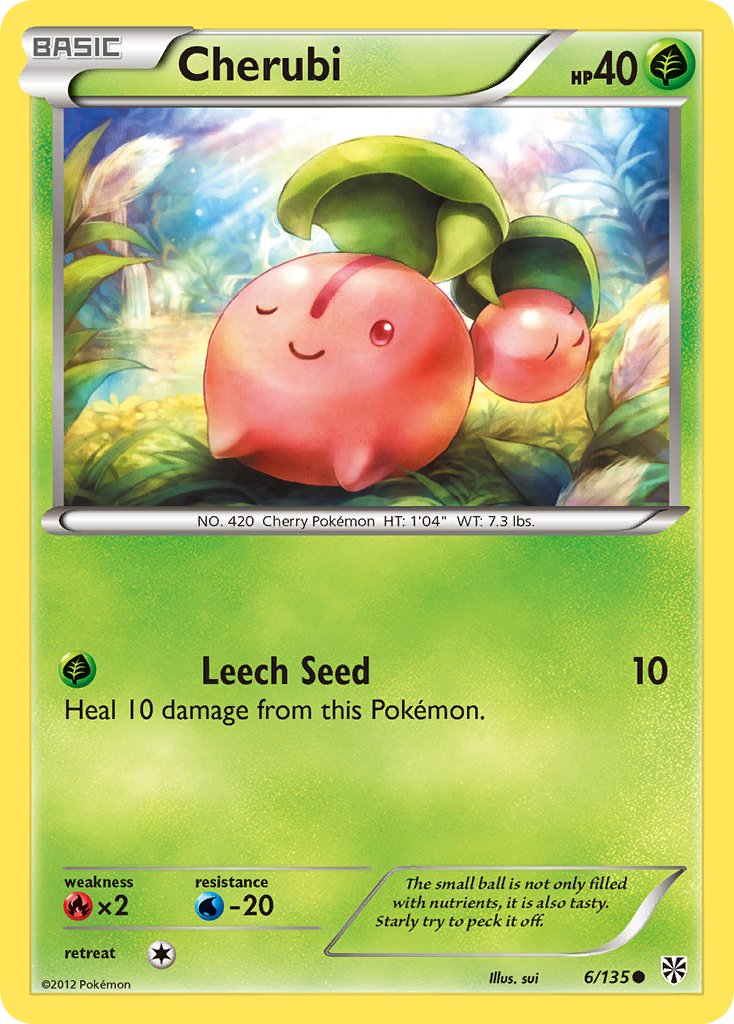 Cherubi 6/135 Reverse Common - MissingNo.