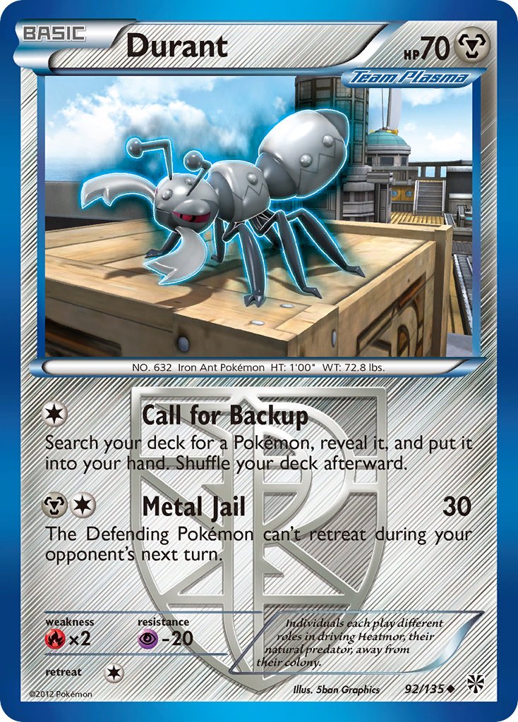 Durant 92/135 Uncommon - MissingNo.