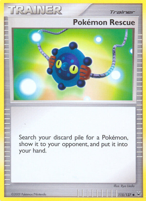 Pokémon Rescue 115/127 Reverse Uncommon - MissingNo.