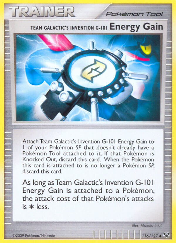 Team Galactic's Invention G-101 Energy Gain 116/127 Reverse Uncommon - MissingNo.