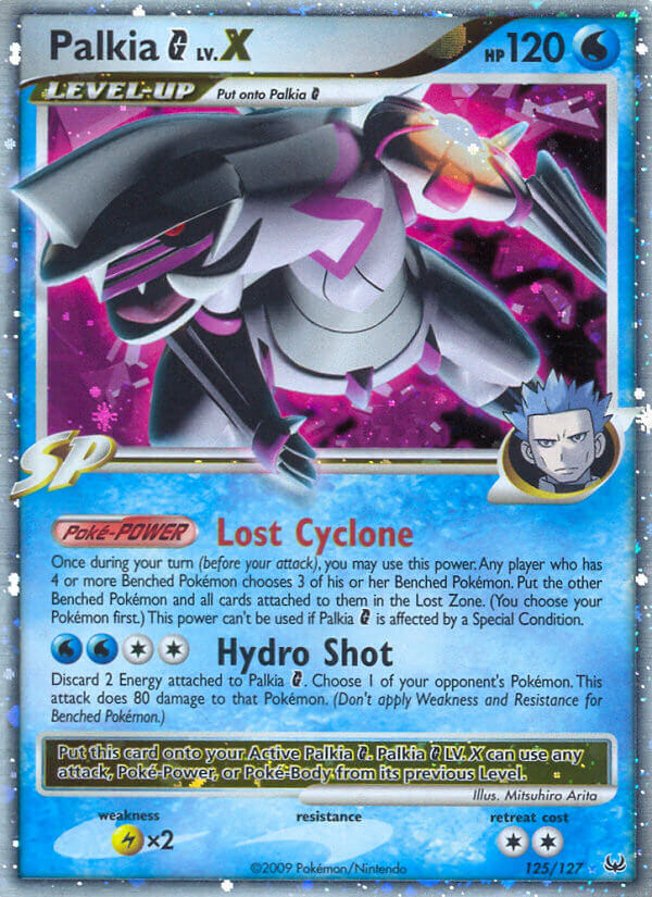 Palkia G LV.X 125/127 Holo Rare LV.X - MissingNo.