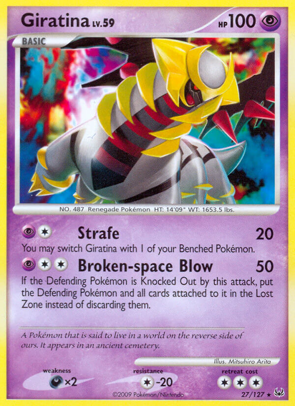 Giratina 27/127 Non-Holo Rare - MissingNo.