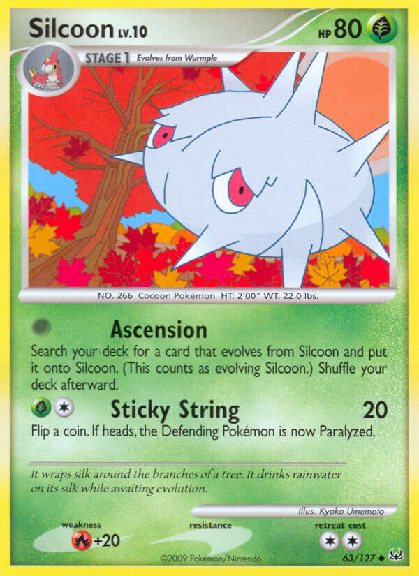 Silcoon 63/127 Reverse Uncommon - MissingNo.