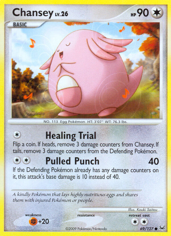 Chansey 69/127 Reverse Common - MissingNo.