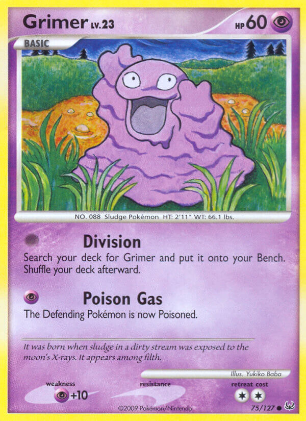 Grimer 75/127 Reverse Common - MissingNo.