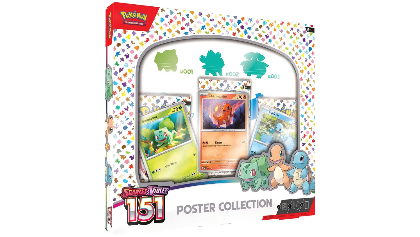 Pokemon 151 Poster Collection Pokemon Cards
