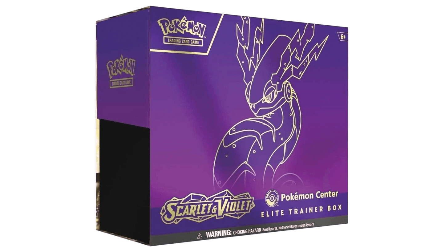 Scarlet & Violet Pokemon Center Exclusive Elite Trainer Box Miraidon - MissingNo.