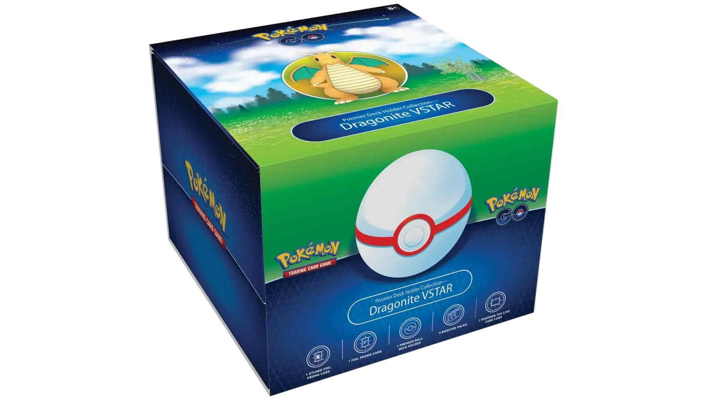 Pokemon GO Premier Deck Holder Collection Dragonite VSTAR - MissingNo.