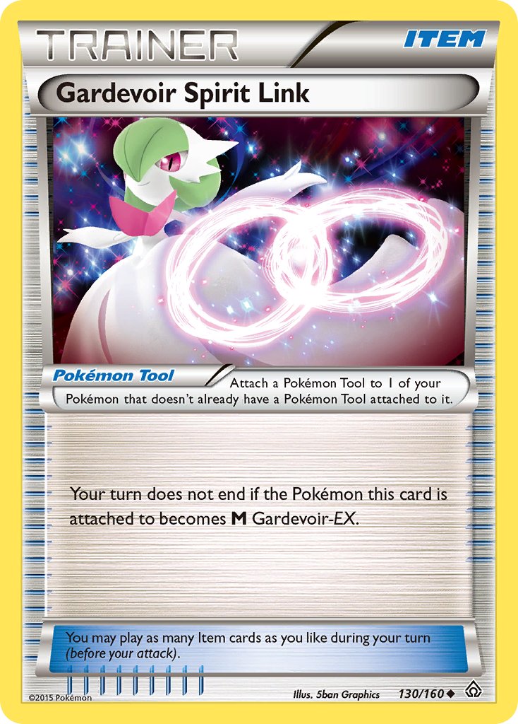 Gardevoir Spirit Link 130/160 Uncommon - MissingNo.