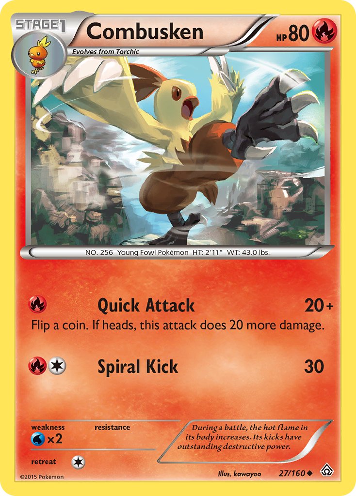 Combusken 27/160 Uncommon - MissingNo.