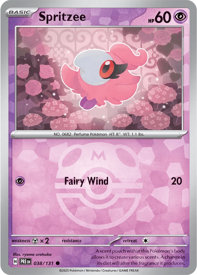 Spritzee 38/131 Reverse Common - MissingNo.