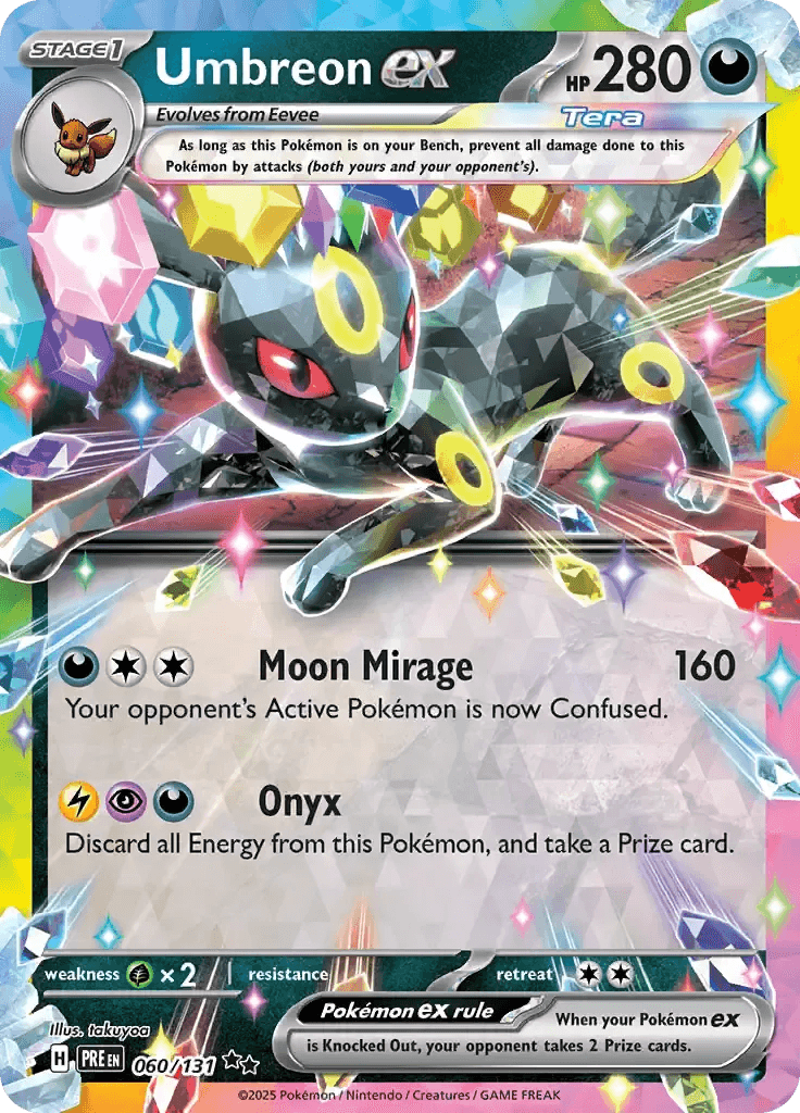 Umbreon ex 60/131 Double Rare ex - MissingNo.