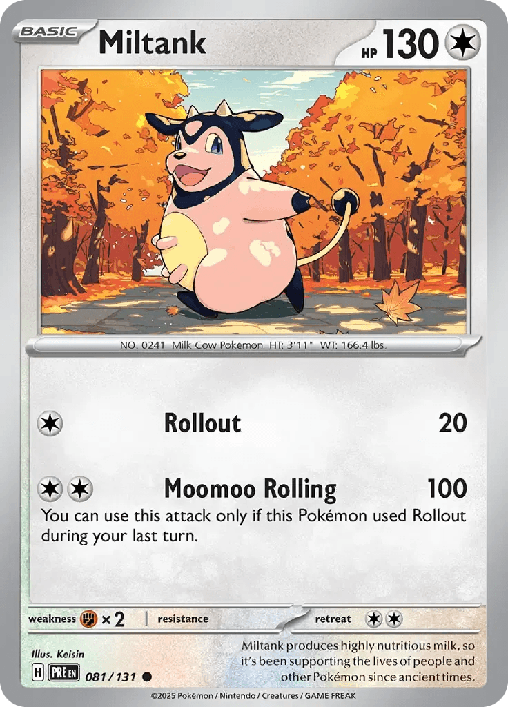 Miltank 81/131 Common - MissingNo.