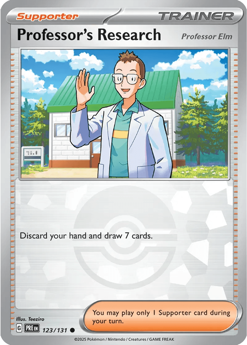 Professor's Research 123/131 Reverse Common - MissingNo.