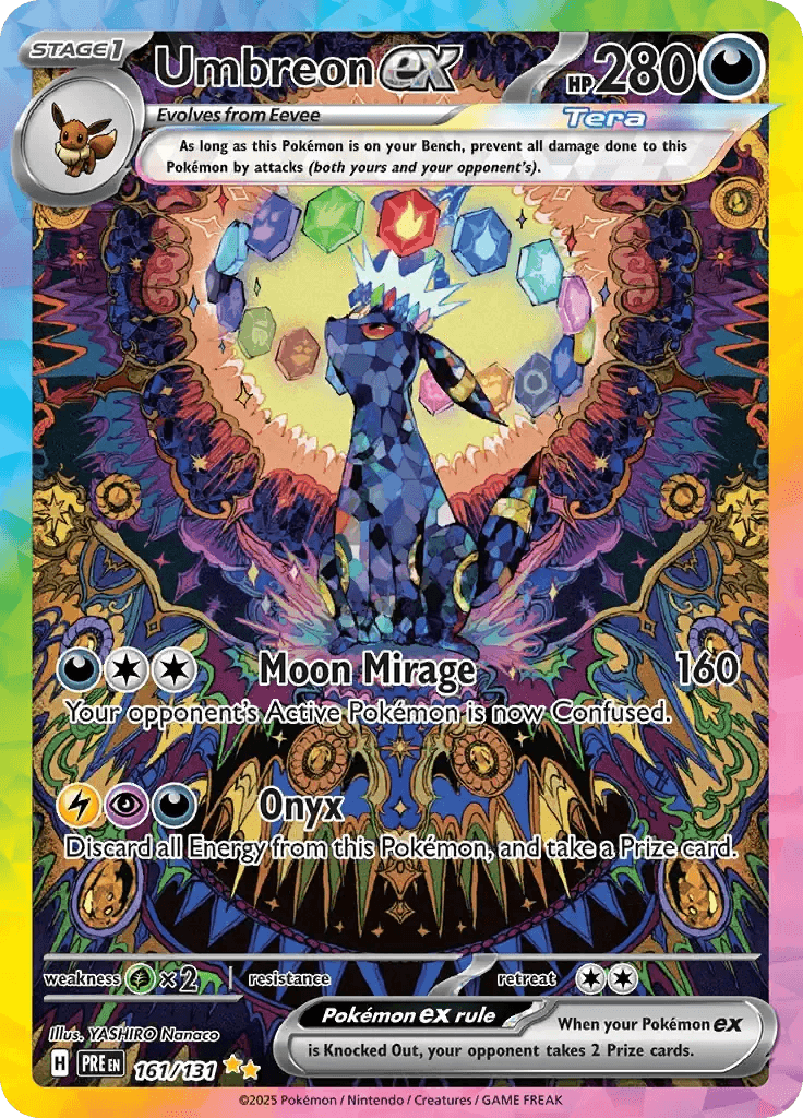 Umbreon ex 161/131 Special Illustration Rare ex - MissingNo.