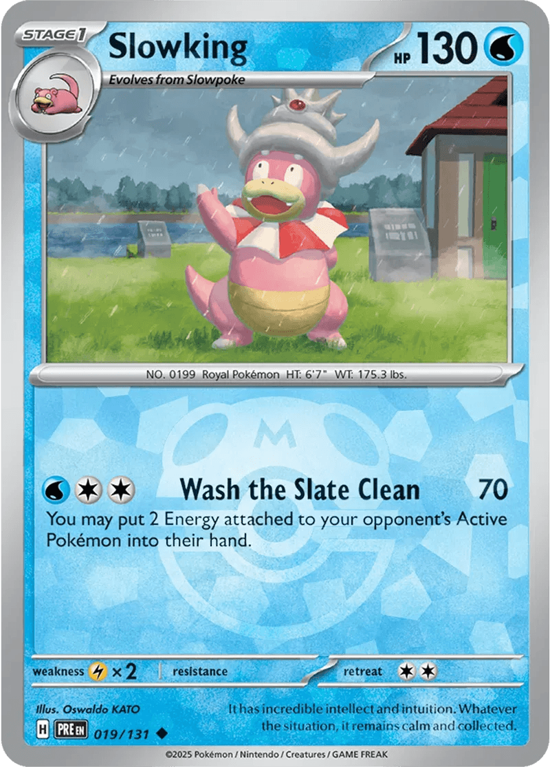 Slowking 19/131 Reverse Uncommon - MissingNo.