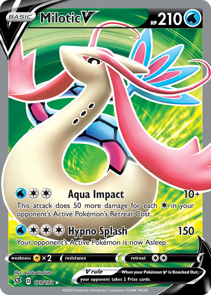 Milotic V 179/192 Holo Ultra Rare V - MissingNo.