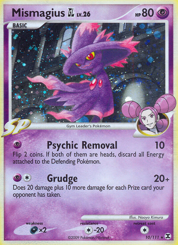Mismagius GL 10/111 Reverse Rare - MissingNo.