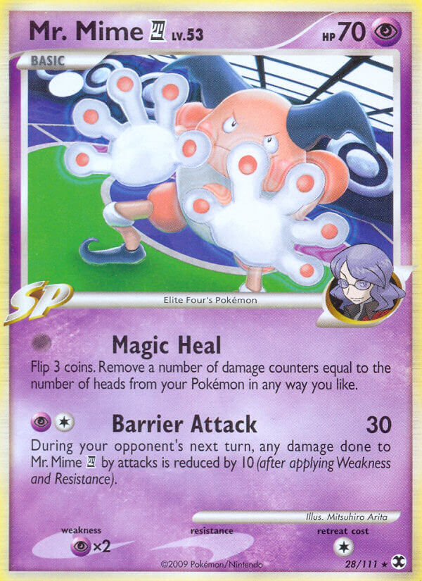 Mr. Mime E4 28/111 Non-Holo Rare - MissingNo.
