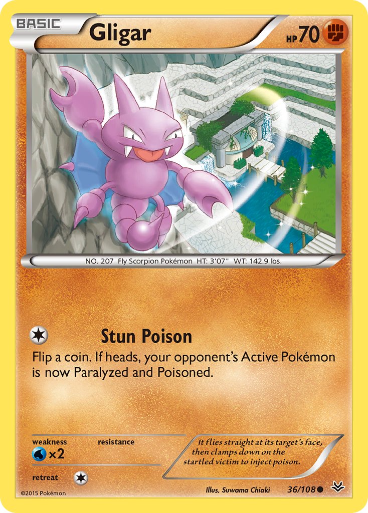 Gligar 36/108 Common - MissingNo.