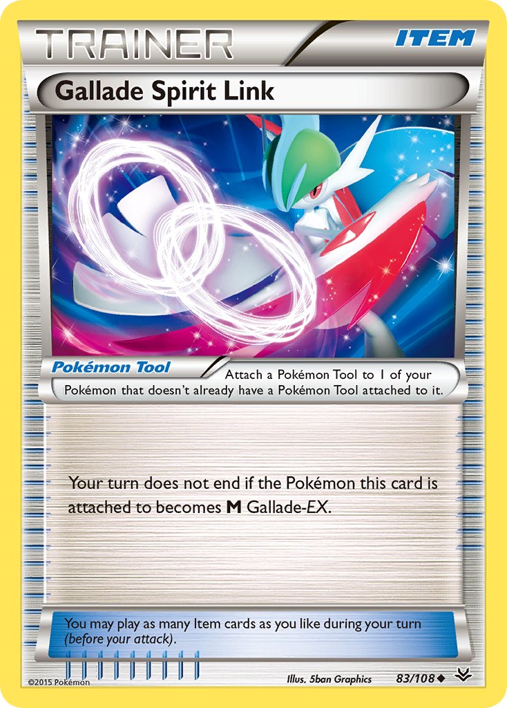 Gallade Spirit Link 83/108 Reverse Uncommon - MissingNo.