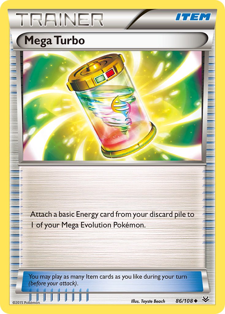 Mega Turbo 86/108 Reverse Uncommon - MissingNo.