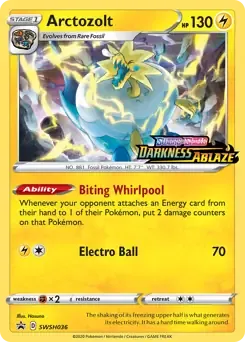 Arctozolt Prerelease SWSH036