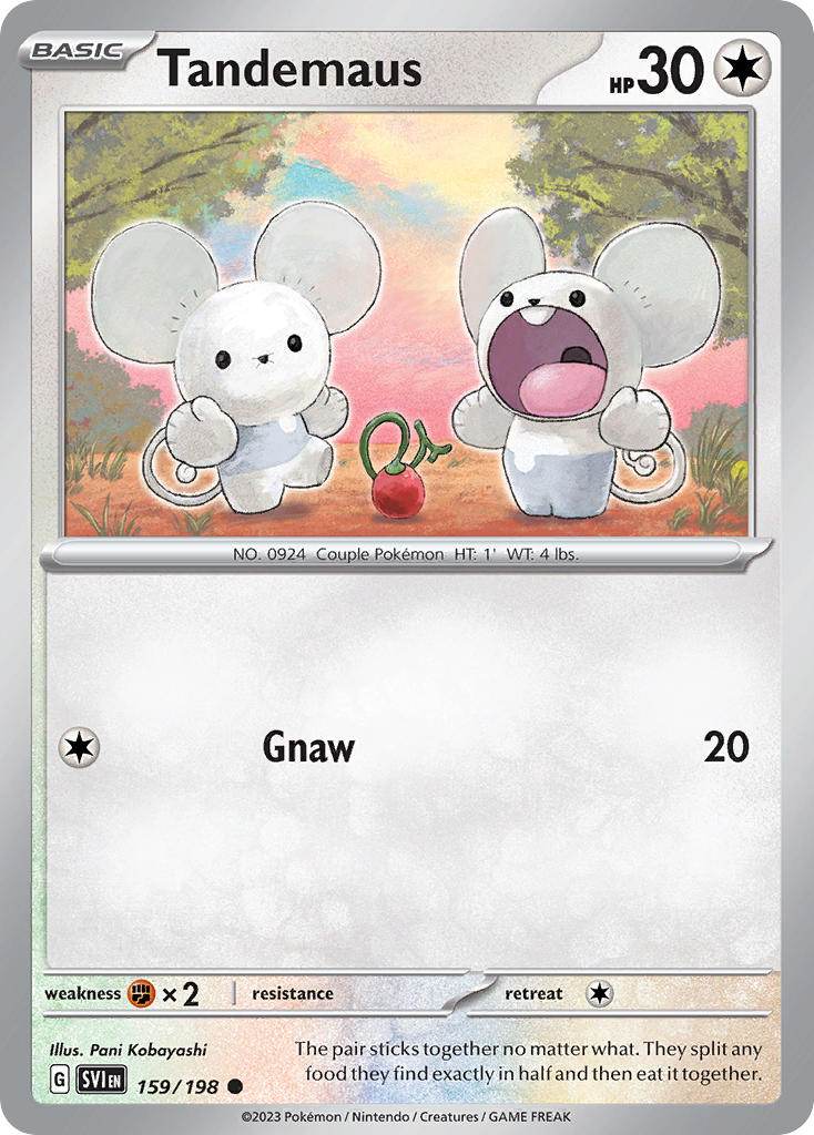 Tandemaus 159/198 Common - MissingNo.