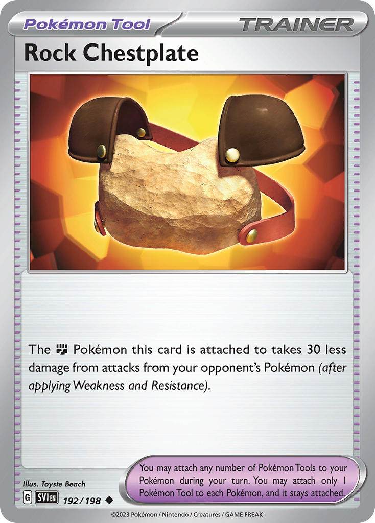 Rock Chestplate 192/198 Uncommon - MissingNo.