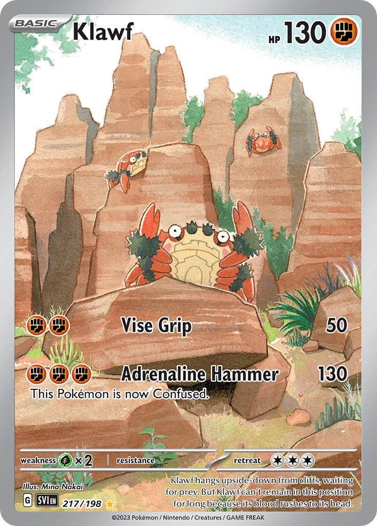 Klawf 217/198 Illustration Rare - MissingNo.