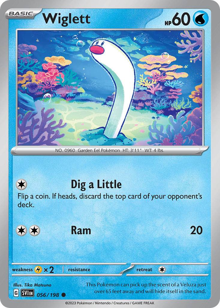 Wiglett 56/198 Reverse Common - MissingNo.
