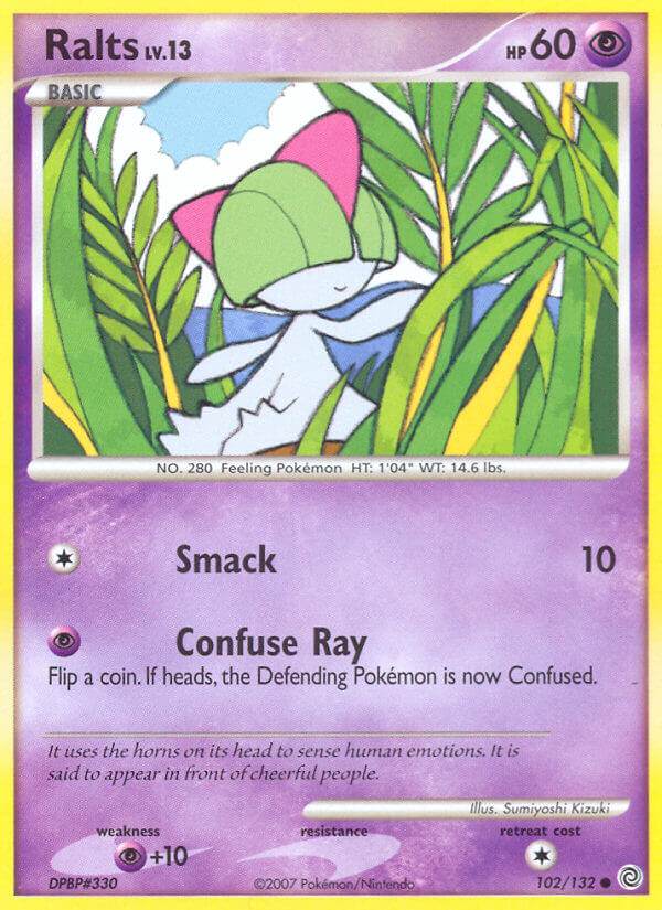 Ralts 102/132 Reverse Common - MissingNo.