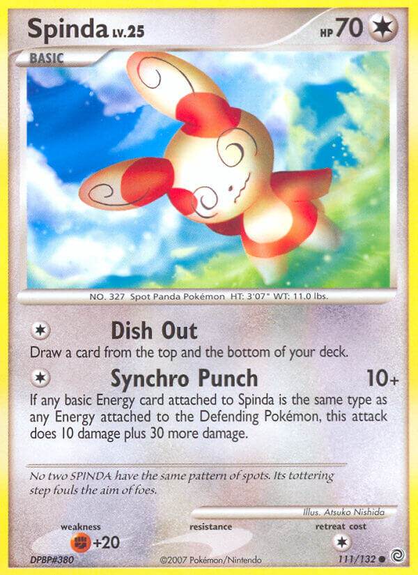 Spinda 111/132 Reverse Common - MissingNo.