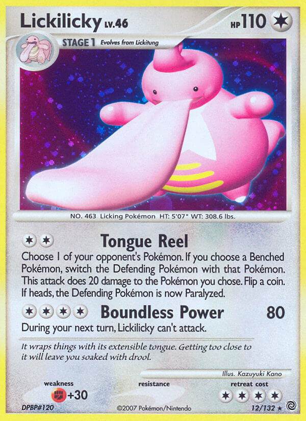 Lickilicky 12/132 Holo Rare - MissingNo.