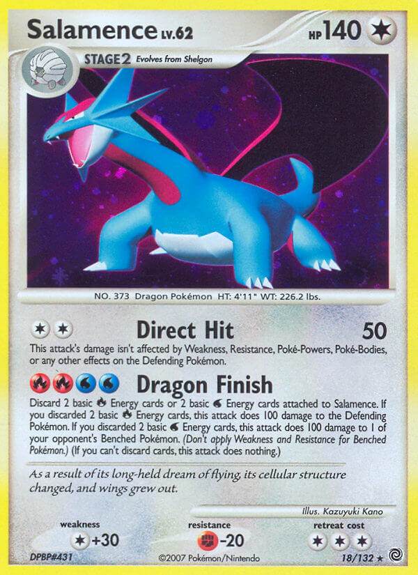 Salamence 18/132 Holo Rare - MissingNo.
