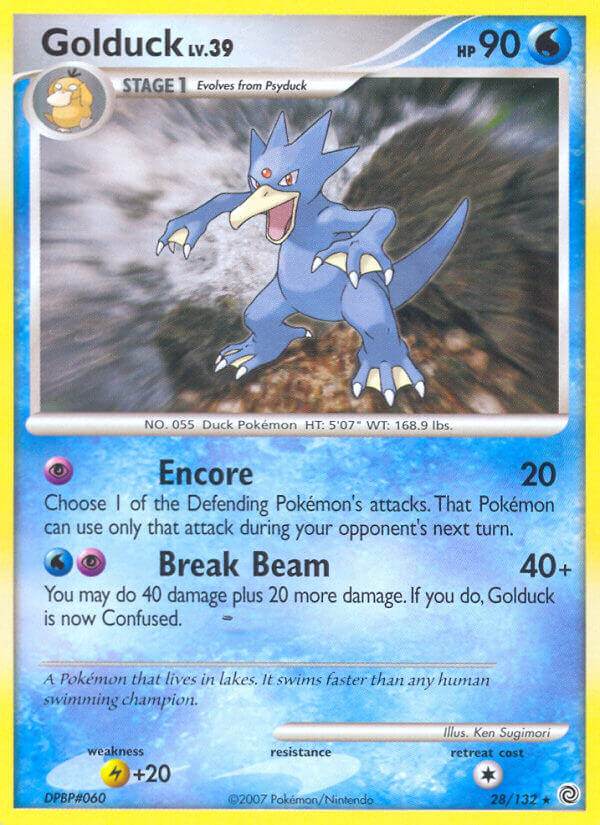 Golduck 28/132 Non-Holo Rare - MissingNo.