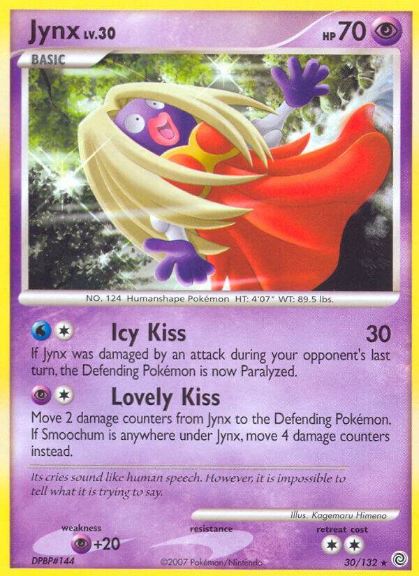 Jynx 30/132 Reverse Rare - MissingNo.