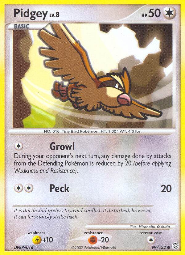 Pidgey 99/132 Reverse Common - MissingNo.