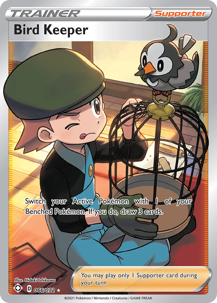 Bird Keeper 66/72 Holo Ultra Rare