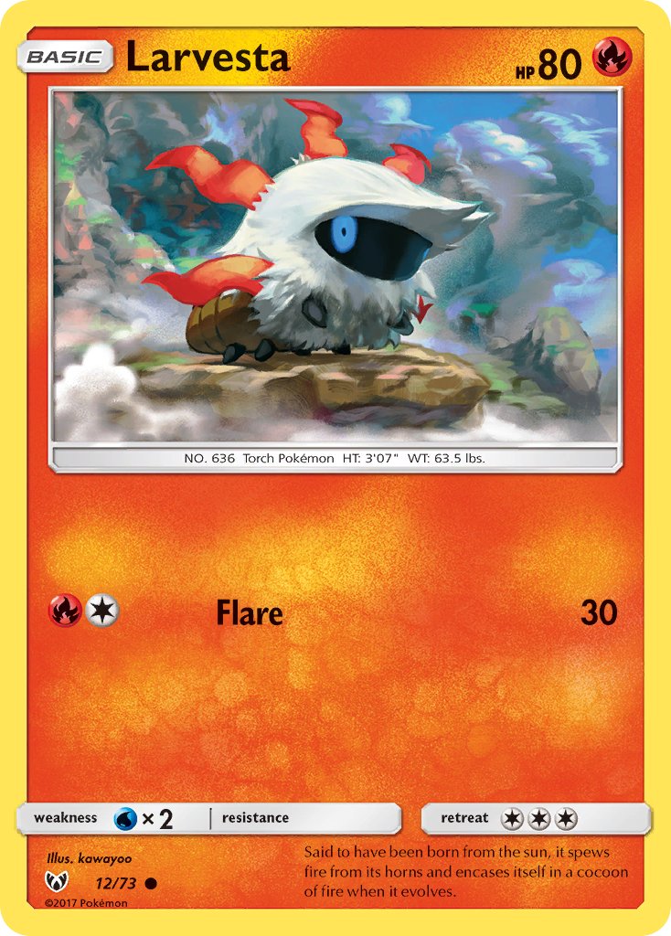 Larvesta 12/73 Reverse Common - MissingNo.