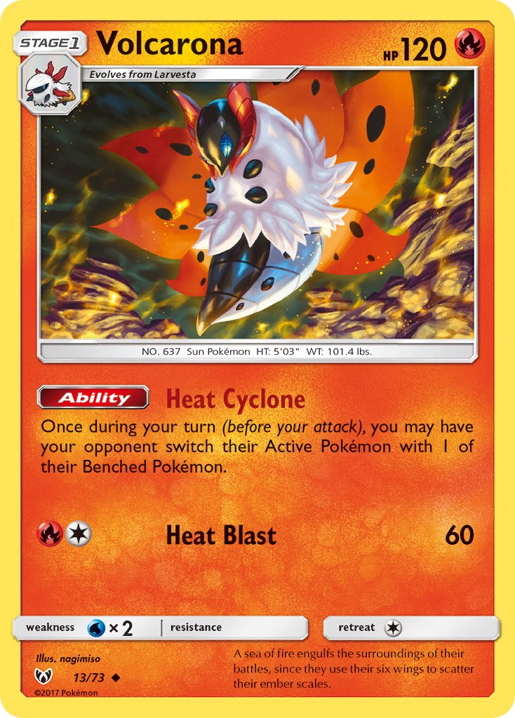 Volcarona 13/73 Uncommon - MissingNo.